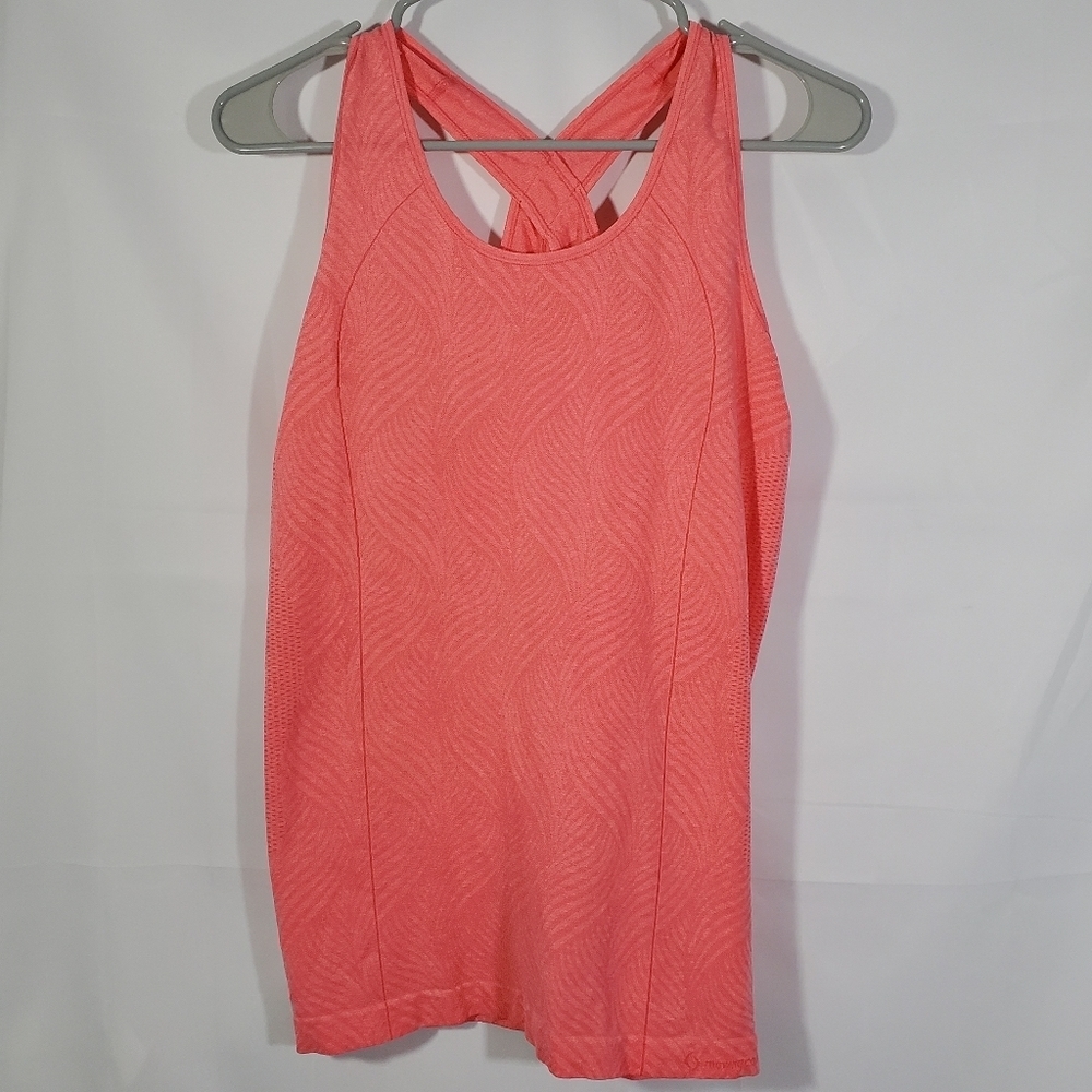 Moving Comfort Salmon Running Athletic Tank Top Large